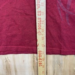 Hoyt Archery Team Shirt Men’s Large Red Deer Antler Graphic Logo Hunting Tee
