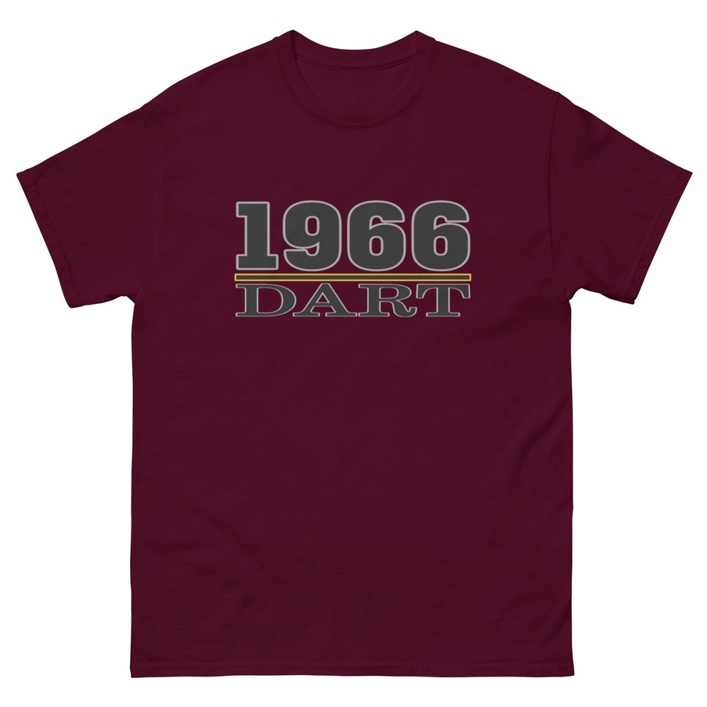 1967 DART T SHIRT sizes SMALL thru 5XL available! CHOOSE FROM 10 COLORS!