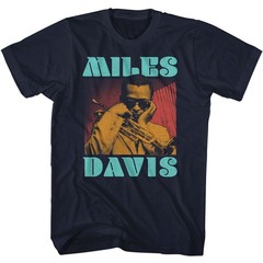 Miles Davis – Tri Color – Short Sleeve – Adult – T-Shirt