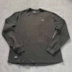 Fasthouse Luther Long Sleeve Thermal Tee Men’s Large, Black NWT