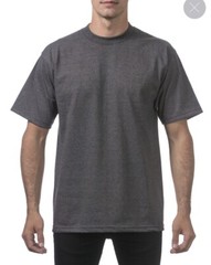3 PACK PROCLUB PRO CLUB MENS PLAIN SHORT SLEEV T SHIRT HEAVYWEIGHT COTTON S-5XL