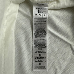 Rag & Bone Classic Lightweight Slub Jersey Tee T-Shirt Mens Large White $98 NWT