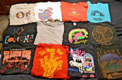 Vtg T Shirt Lot of 12 Reseller 80’s 90s Y2K Size L Large Halloween Single