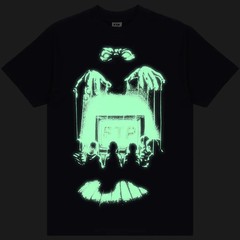 FTP Glow-in-the-dark Puppeteer Tee Size Large Navy – Brand New