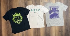 Lot Of 12 athletic Nike Graphic Tee Shirts All Sizes Below In Description