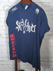 Men’s MMA Stryker Fight Gear Brazilian Ju-Jitsu Graphic T Shirt XL RARE EUC