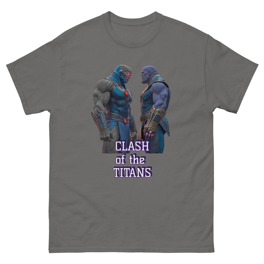 Darkseid vs. Thanos Shirt, Clash of the Titans | Marvel vs. DC Comics Tee