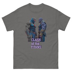 Darkseid vs. Thanos Shirt, Clash of the Titans | Marvel vs. DC Comics Tee