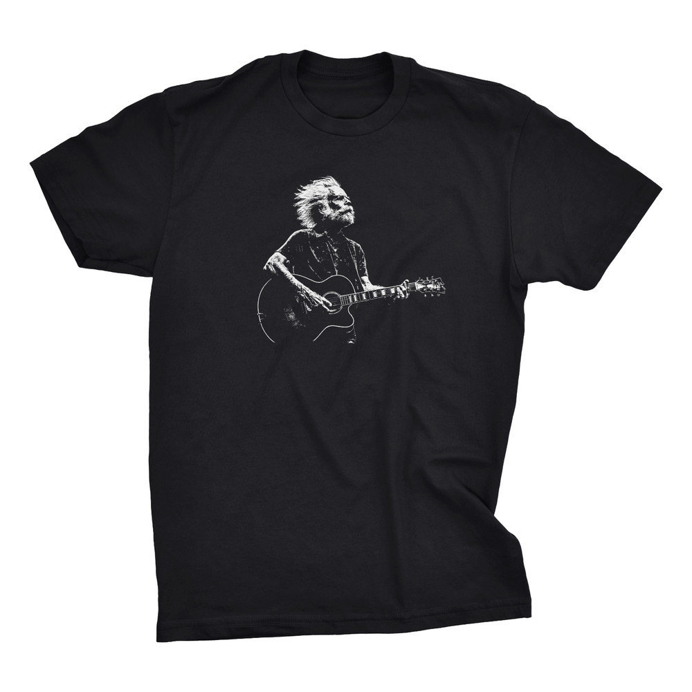 Bobby Weir Grateful Dead T-shirt tribute silhouette Cassidy ringspun shsl