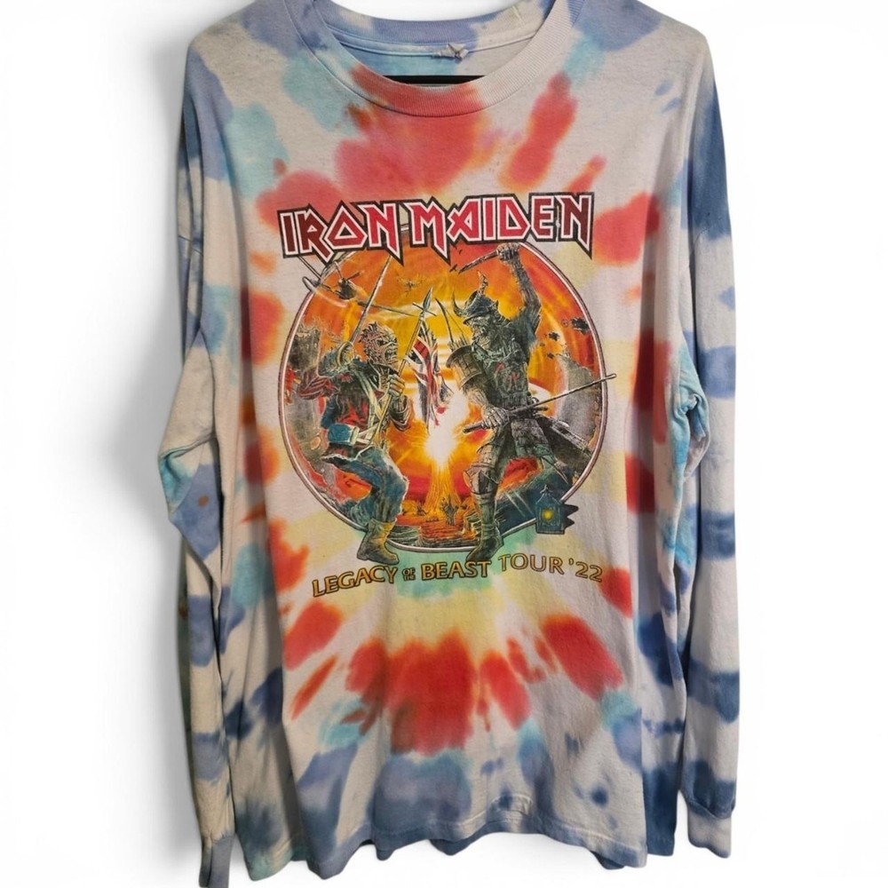 Iron Maiden Legacy of the Beast Tour 2022 Double-Sided Band Tee