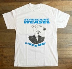 SCREECHING WEASEL LIKES ME Shirt White Unisex S-2345XL UU241