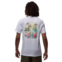 Jordan men’s Flight Essentials Jumpman T-Shirt Hawaii Vibe IB7520 size Large NWT