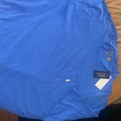 3XLT NWT Polo Ralph Lauren Men’s Blue Pocket Cotton Short Sleeve T-Shirt $60