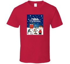 A Charlie Brown Christmas Movie Tee Cool Classic Holiday Movie T Shirt
