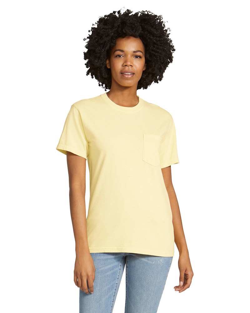 10 Pack Of Comfort Colors 6030CC Adult 100% Cotton Heavyweight RS Pocket T-Shirt