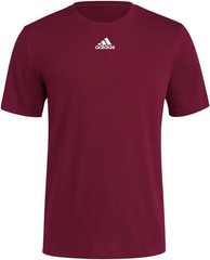 Adidas Mens Fresh Short Sleeve Cotton Tee Maroon HG0707 Men’s Size 2XL – NWT