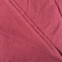 DELTA SOFT Mens Large Burgundy Red Graphic Print T-Shirt HAWAII SURFER Tee EUC