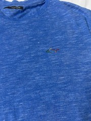 Greg Norman Men’s Short Sleeve T-Shirt Size Large Blue