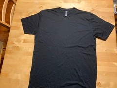Next Level Apparelblack short sleeve t shirts x large