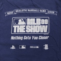 Rare VTG MLB The Show 2009 Nothing Get’s You Closer T Shirt 2000s Playstation