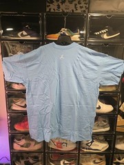 ​Vtg 2005 Jordan 4 Mist Blue Sneaker Sketch Shirt XXL NWT Deadstock AJ4 Concept