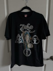 Vintage Zoso Led Zeppelin Tribute Band Tour T-Shirt USA Made Single Stitch XL