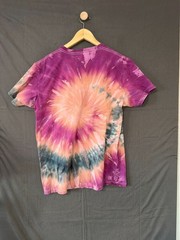 Metallica One T Shirt Mens Large Tie Dye Pushead Mummy Skull Rock Band 2017