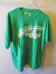 MENS T-SHIRT XL SATISFACTION OR YOUR MONEY BACK – CARBON – FREE SHIP