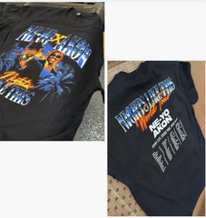 Ne-Yo Akon T Shirt Nights Like This World Tour Concert Reprint