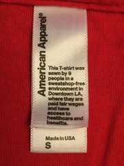 Maroon 5 – Pinholes In Rear Upper Neckline – S – American Apparel