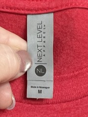 Next Level Apparel Unisex Red Chilli 5K T-Shirt SzMed NICE!
