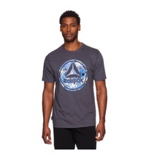 Reebok Men’s Delta Triangle Logo Graphic T-Shirt Crew Neck Tee #4 (SM – 3X)