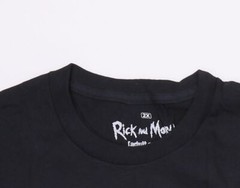 Rick & Morty Adult Swim Cartoon Network Black Short Sleeve T-Shirt Size 2XL