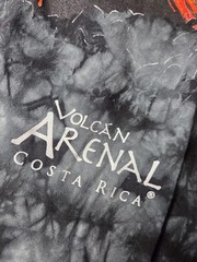 Volcan Arenal Costa Rica Vintage Volcano Graphic Shirt Mens Medium Short Sleeve