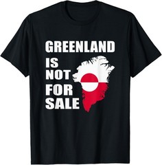 Greenland Is Not For Sale Greenland and USA Funny Greenland T-Shirt