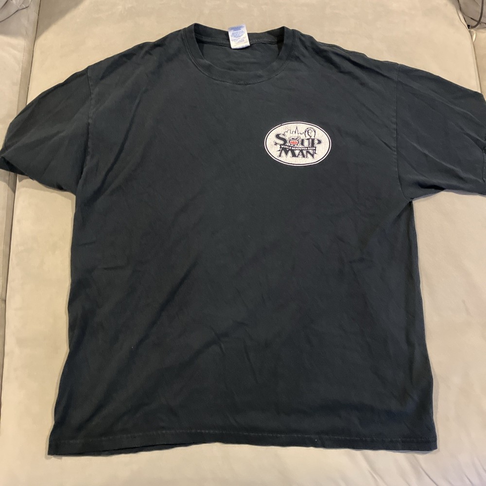 RARE – Vintage – Original Soup Man – Double Sided T Shirt – Seinfeld – Men’s XL