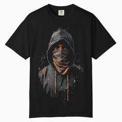 Neon Hip-Hop Graphic T-Shirt, Comfort Colors T Shirt, Unisex Streetwear Tee
