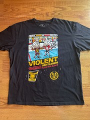 Violent Gentlemen Hockey Club Collab Series Relish Brand Tee Nintendo Size L/XL