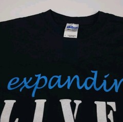 Vintage Expanding Lives Non Profit Chicago Illinois Africa Print T Shirt African