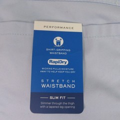 NWT Greg Norman Mens Attack Life Mens Chino Golf Pants 38 X 30 Slim Light Blue