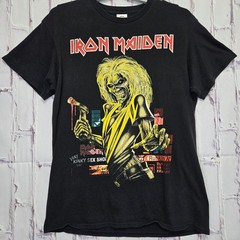 Iron Maiden T-Shirt Black Book of Souls World Tour 2017 Graphic Band Mens Size M