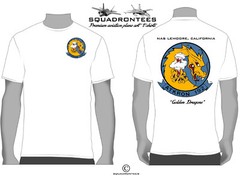 VA-192 Golden Dragons Logo Back Squadron T-Shirt – USN Licensed Product