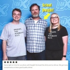 Dwight, you ignorant slut office funny mens shirt tee t-shirt