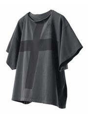 Kanye West VULTURES South Korea exclusive release Black cross Shirt Size 3 (L)