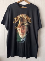DON WILLIAMS The Gentle Giant Double Sided XL Crewneck T-Shirt Country Music