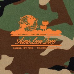 NWT AIME LEON DORE MULTICOLOR CAMO UNISPHERE T-SHIRT SIZE M $100