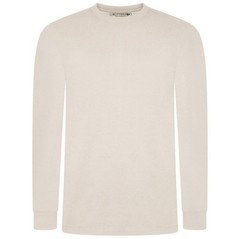 Men’s T-Shirt Long Sleeve 100% Cotton 1, 3, 5 Pack Plain Crew Neck Tees XS- 5XL