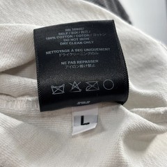 Size M Satoshi Nakamoto Basic Logo Tee “White”