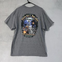 Gilden XL Biketoberfest 2022 Spooky Graveyard T-shirt Boot Hill Saloon Biker
