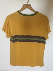 LVC T-Shirt L 70s Strictly Rockers Hi-Fi Jamaica Collection Slim Fitted Yellow